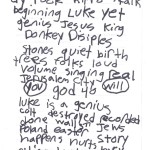 Journey Of Stones, Easter Weekend -- Rolling Stone